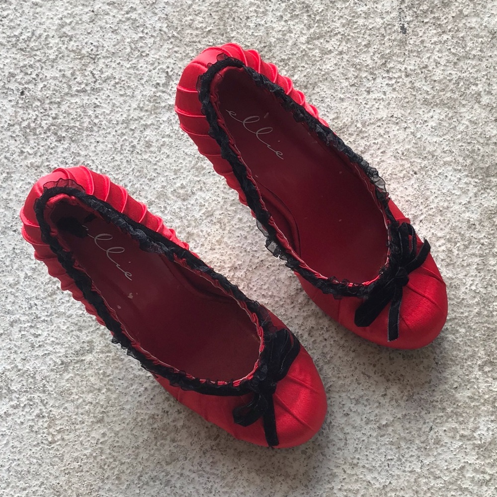 Lolita Gothic Doll Shoes Size 7.5
